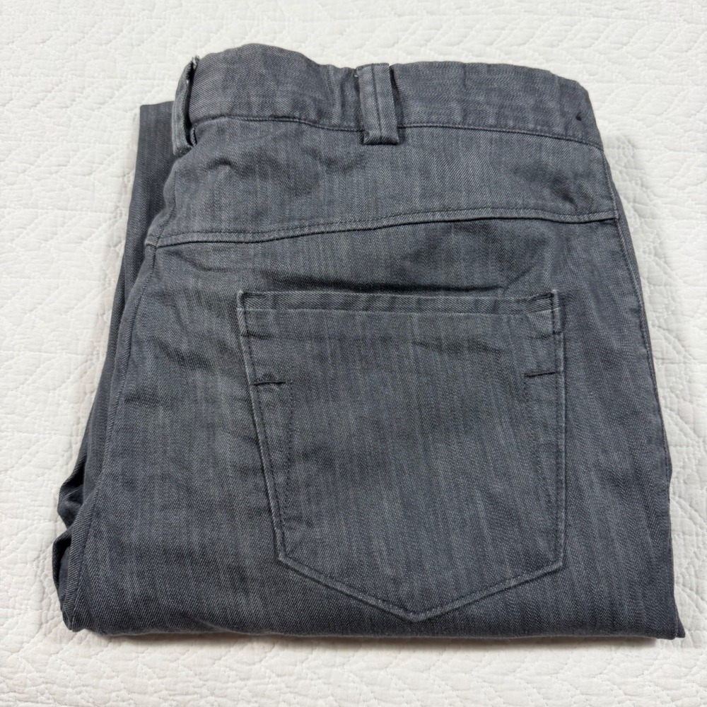 Zanella Cinquantadue Brent Mens Pants 52 34x32 Stretch Cotton Charcoal Italy EUC